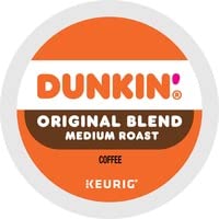 Dunkin' Original Blend Medium Roast Coffee, 60 Keurig K-Cup Pods