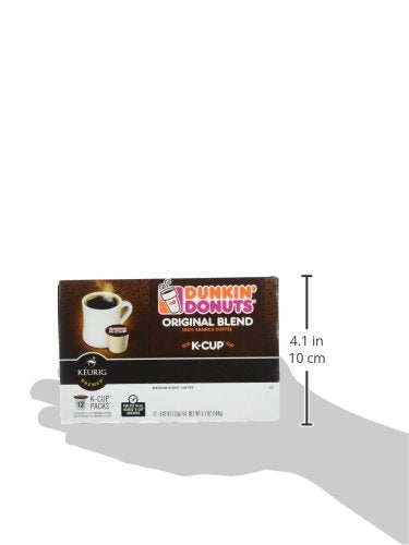 Dunkin' Original Blend Medium Roast Coffee, 60 Keurig K-Cup Pods