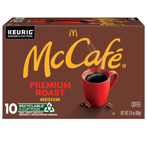 McCafe Premium Roast Coffee, Keurig Single Serve K-Cup Pods, Medium Roast, 96 Count