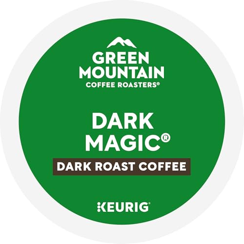 Green Mountain Coffee Roasters Dark Magic Keurig Single-Serve K-Cup Pods, Dark Roast Coffee, 72 Count