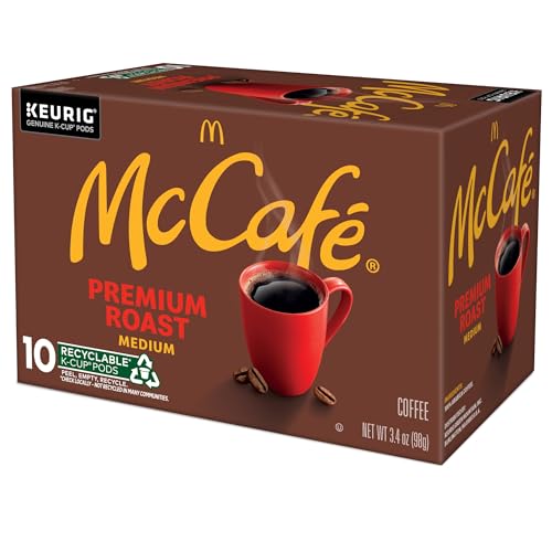 McCafe Premium Roast Coffee, Keurig Single Serve K-Cup Pods, Medium Roast, 96 Count