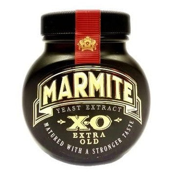 Limited Edition Marmite XO Extra Old Matured longer for a stronger taste 250g jar in Gift box