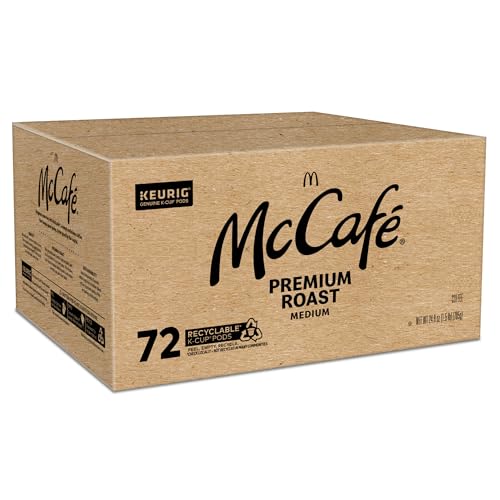 McCafe Premium Roast Coffee, Keurig Single Serve K-Cup Pods, Medium Roast, 96 Count