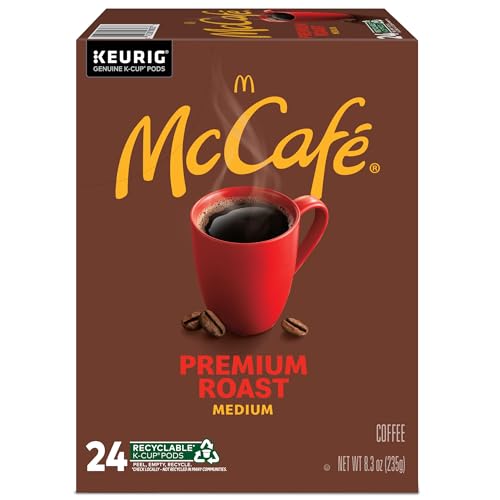 McCafe Premium Roast Coffee, Keurig Single Serve K-Cup Pods, Medium Roast, 96 Count