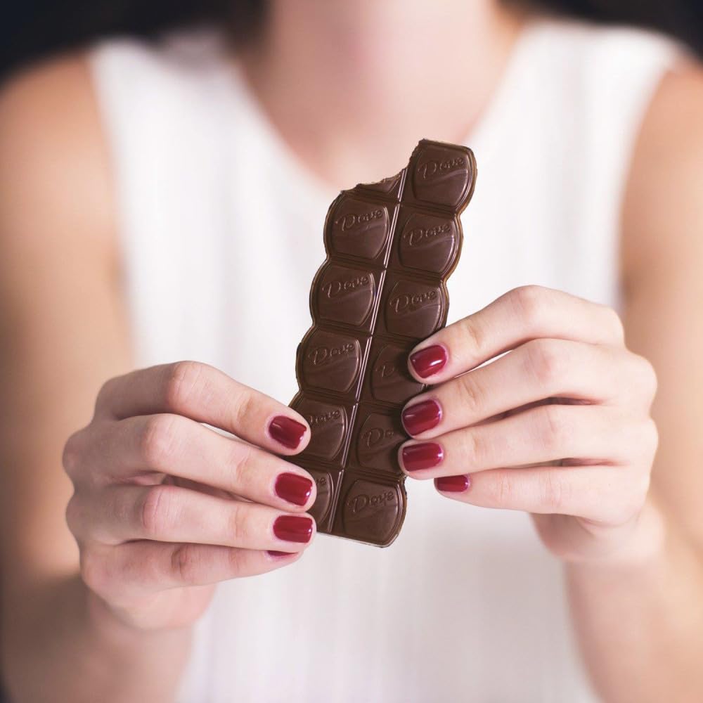DOVE Dark Chocolate Candy Bars, Full Size Candy Bars, Suitable for Snacking, Parties, and Gift Baskets, 1.44 oz (Pack of 18)