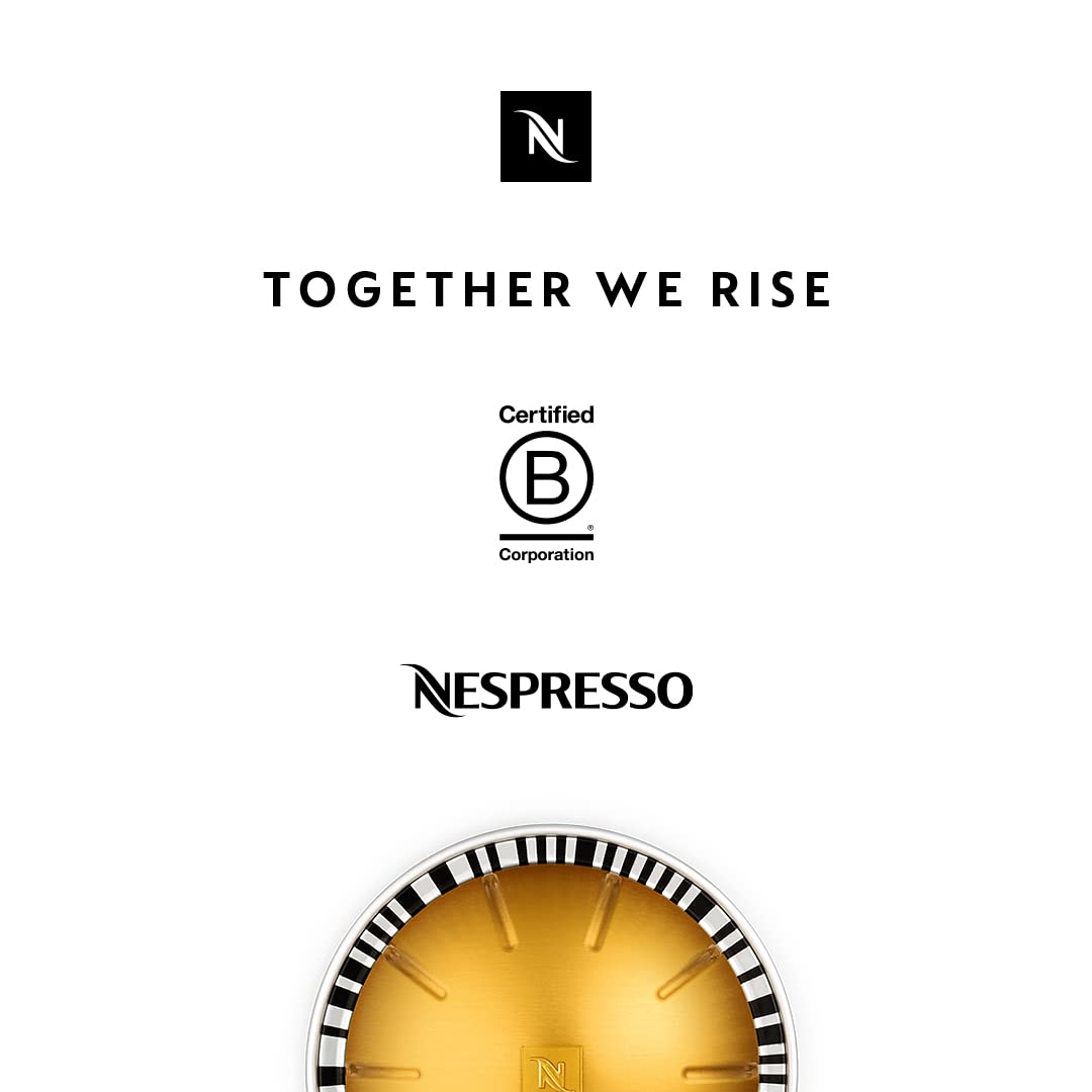 Nespresso Capsules Vertuo, Melozio, Medium Roast Coffee, 30 Count Coffee Pods