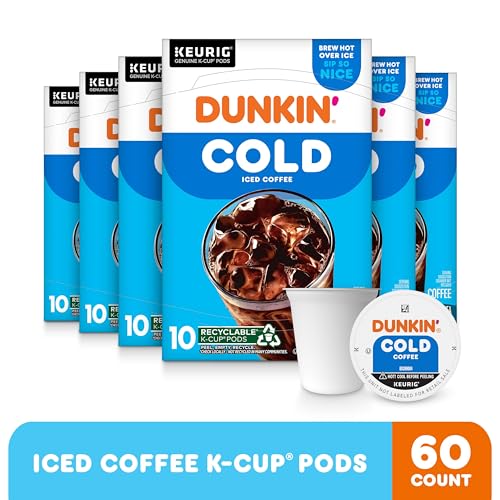 Dunkin' Original Blend Medium Roast Coffee, 60 Keurig K-Cup Pods