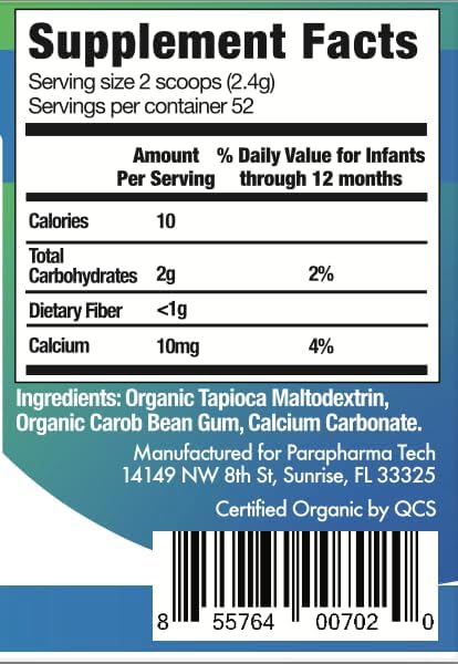 Gelmix Infant Thickener for Breast Milk & Formula, 4.4 oz Jar