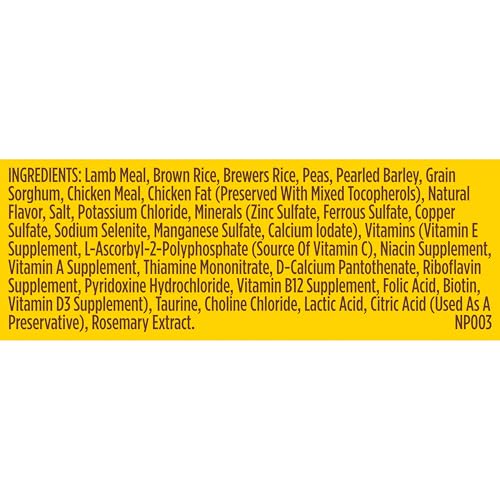 Nutrish Limited Ingredient Lamb Meal & Brown Rice Recipe Dry Dog Food, 14 lb. Bag, Packaging May Vary (Rachael Ray)