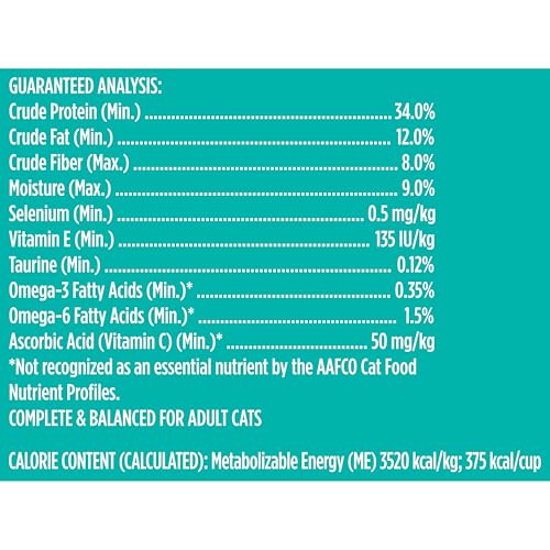 Nutrish Indoor Complete Premium Natural Dry Cat Food, Chicken with Lentils & Salmon Recipe, 14 Pounds (Packaging May Vary)