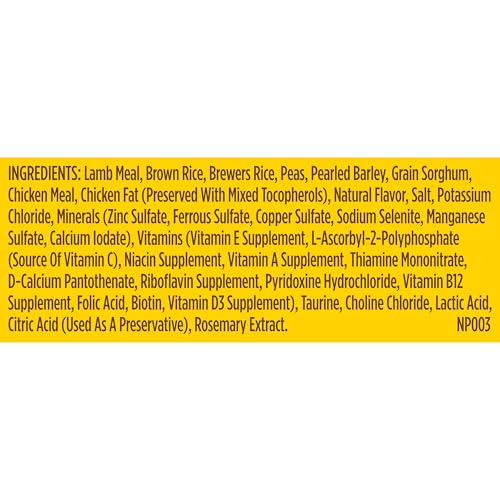 Nutrish Limited Ingredient Lamb Meal & Brown Rice Recipe Dry Dog Food, 14 lb. Bag, Packaging May Vary (Rachael Ray)