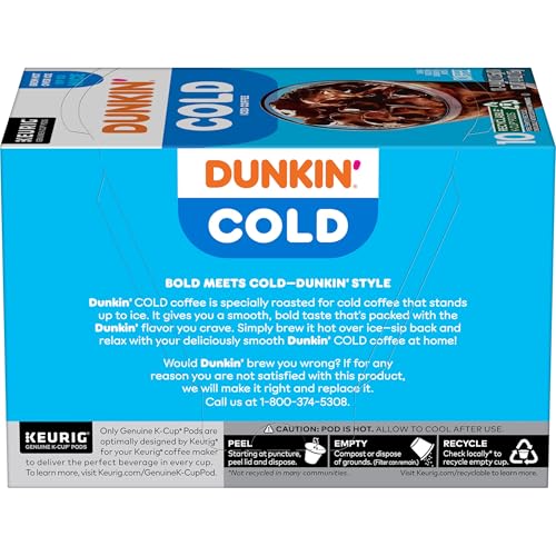 Dunkin' Original Blend Medium Roast Coffee, 60 Keurig K-Cup Pods