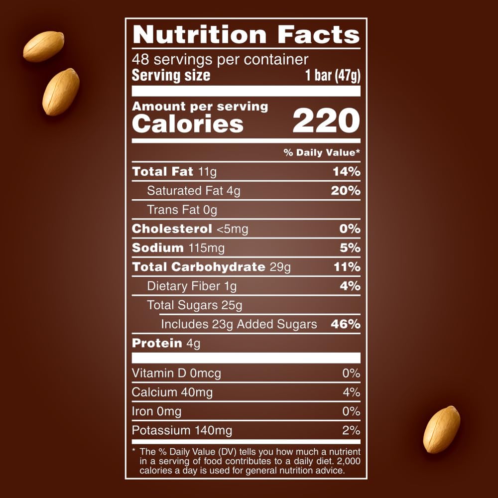 SNICKERS Full Size Bulk Milk Chocolate Candy Bars, 1.86 oz Bar, 48 ct Box