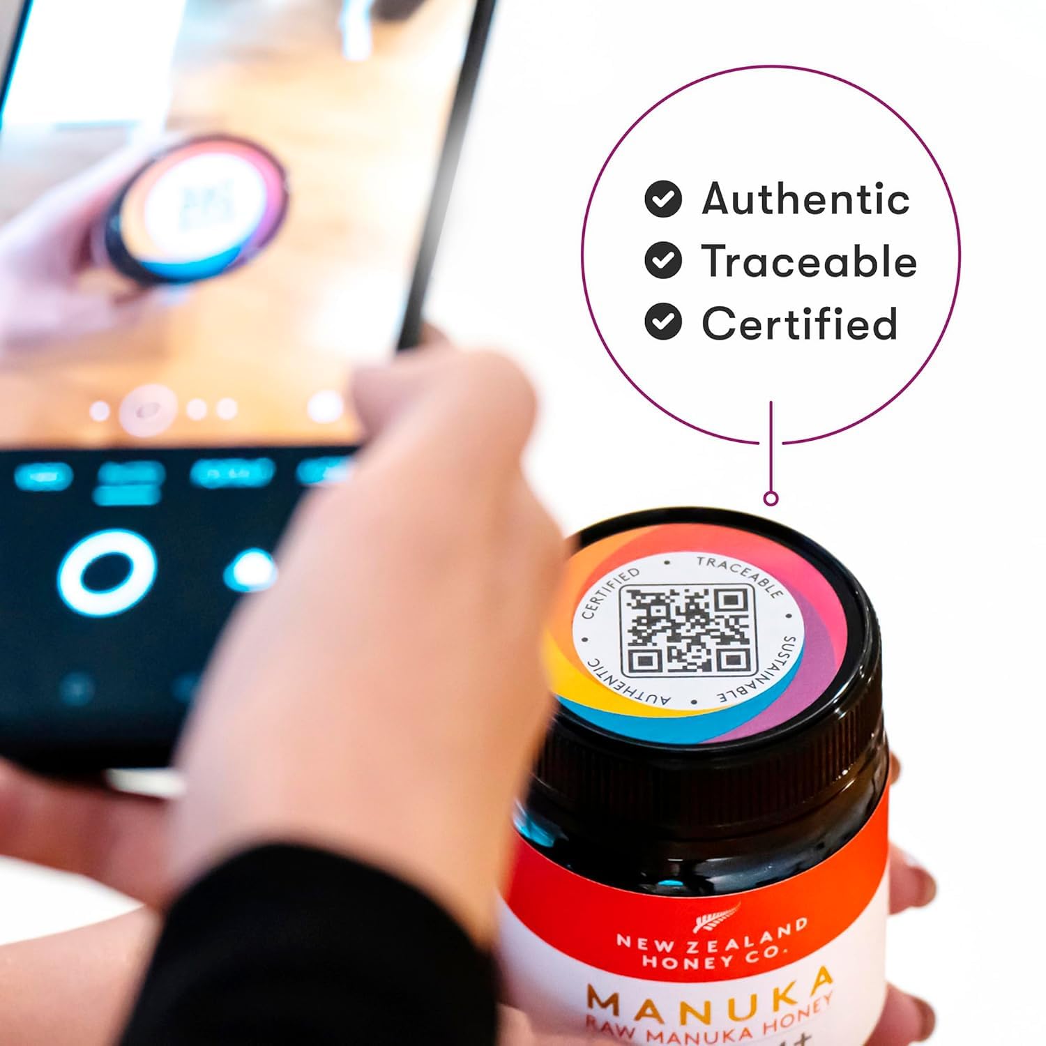 New Zealand Honey Co. Raw Manuka Honey UMF 24+ / MGO 1122+ | 4.4oz | 125g | Medical Grade Raw Honey