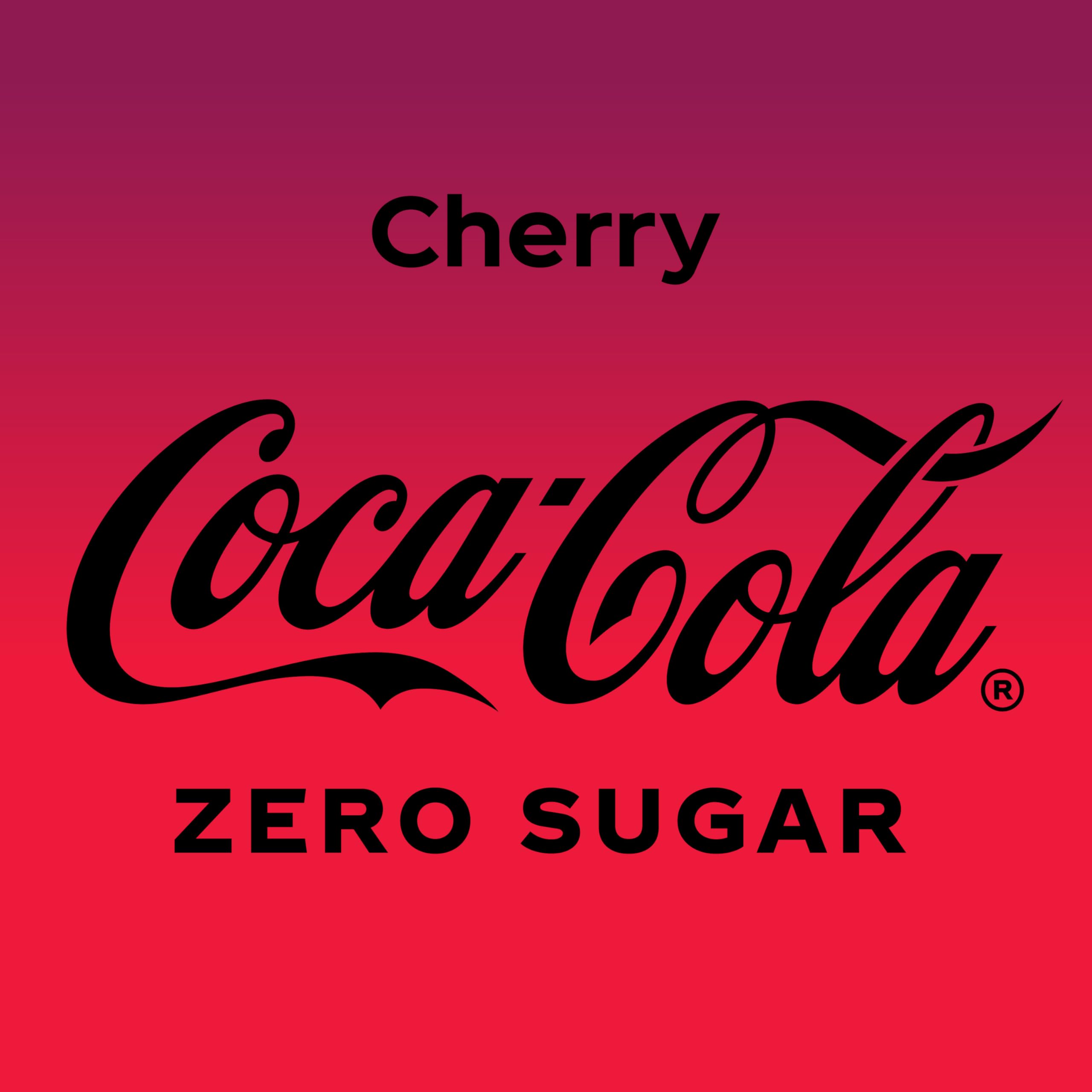 Coca-Cola Cherry Zero Soda, 12 Fl Oz (pack of 12)