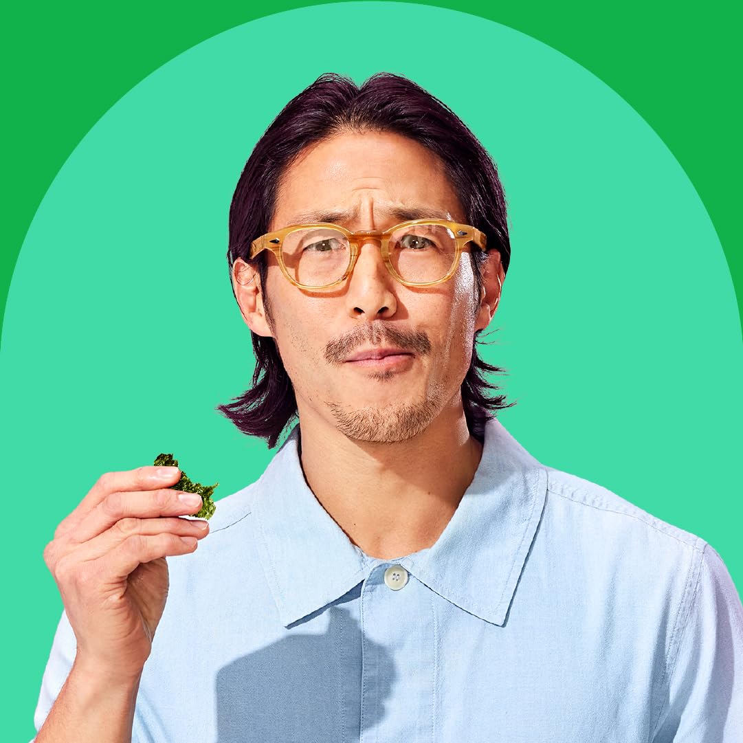 Gimme Seaweed Organic Premium Roasted Seaweed Snacks, Sea Salt, 20 Count, Keto, Vegan, Gluten-Free, Great Source of Omega3s and Iodine, Healthy On-The-Go Snack for Kids and Adults