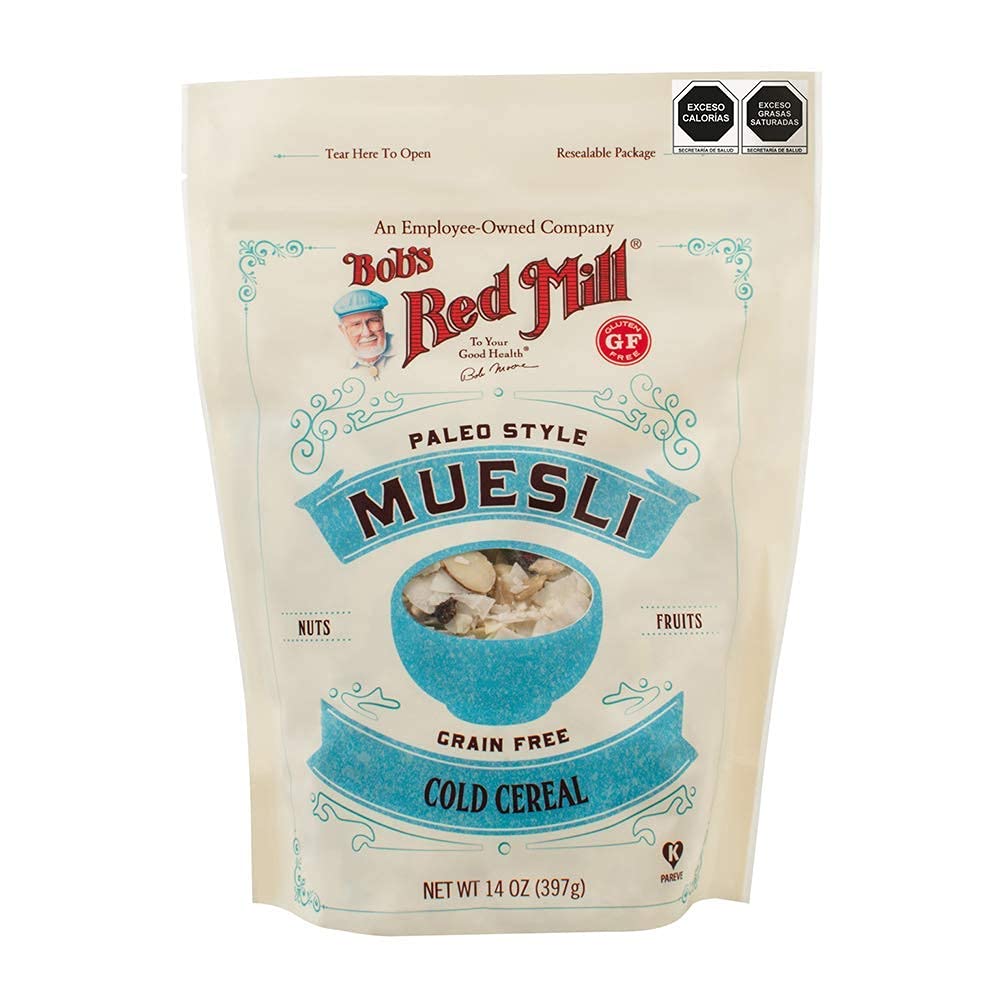 Bob's Red Mill Paleo Muesli, 14oz (Pack of 4) - Non GMO, Gluten Free, Vegan, Paleo Friendly, Kosher