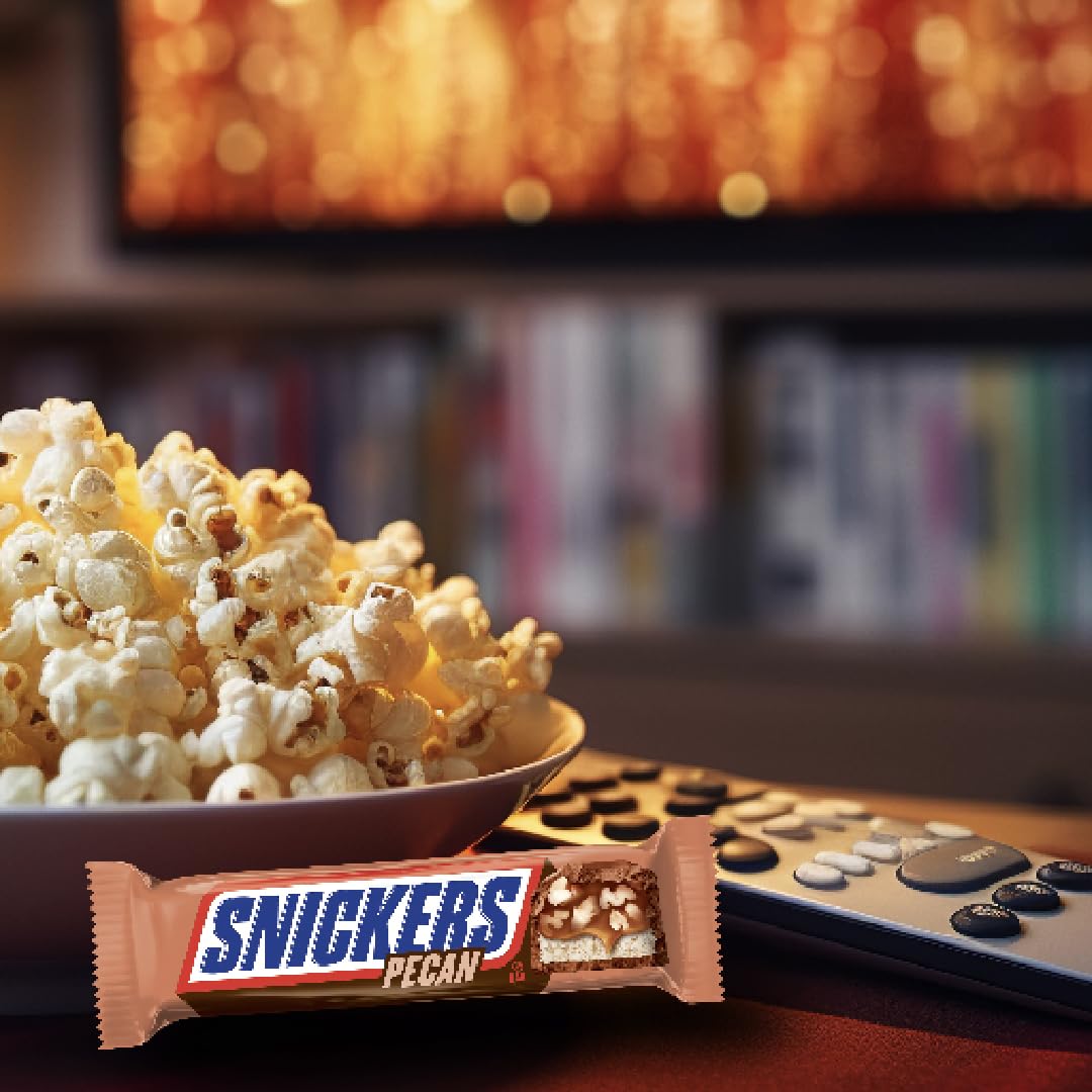 SNICKERS Full Size Bulk Milk Chocolate Candy Bars, 1.86 oz Bar, 48 ct Box