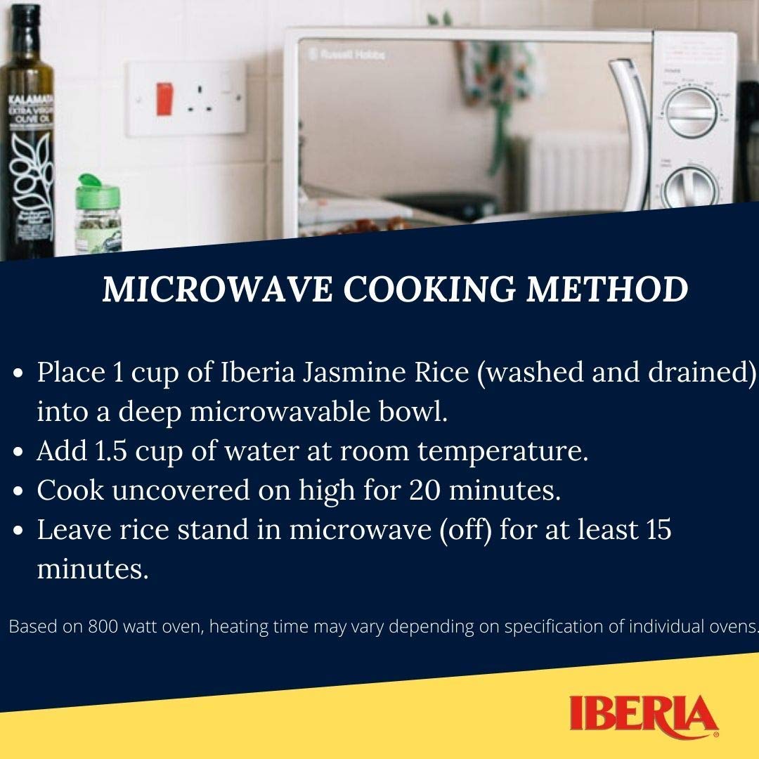 Iberia Jasmine Long Grain Fragrant Rice, 18 Pound