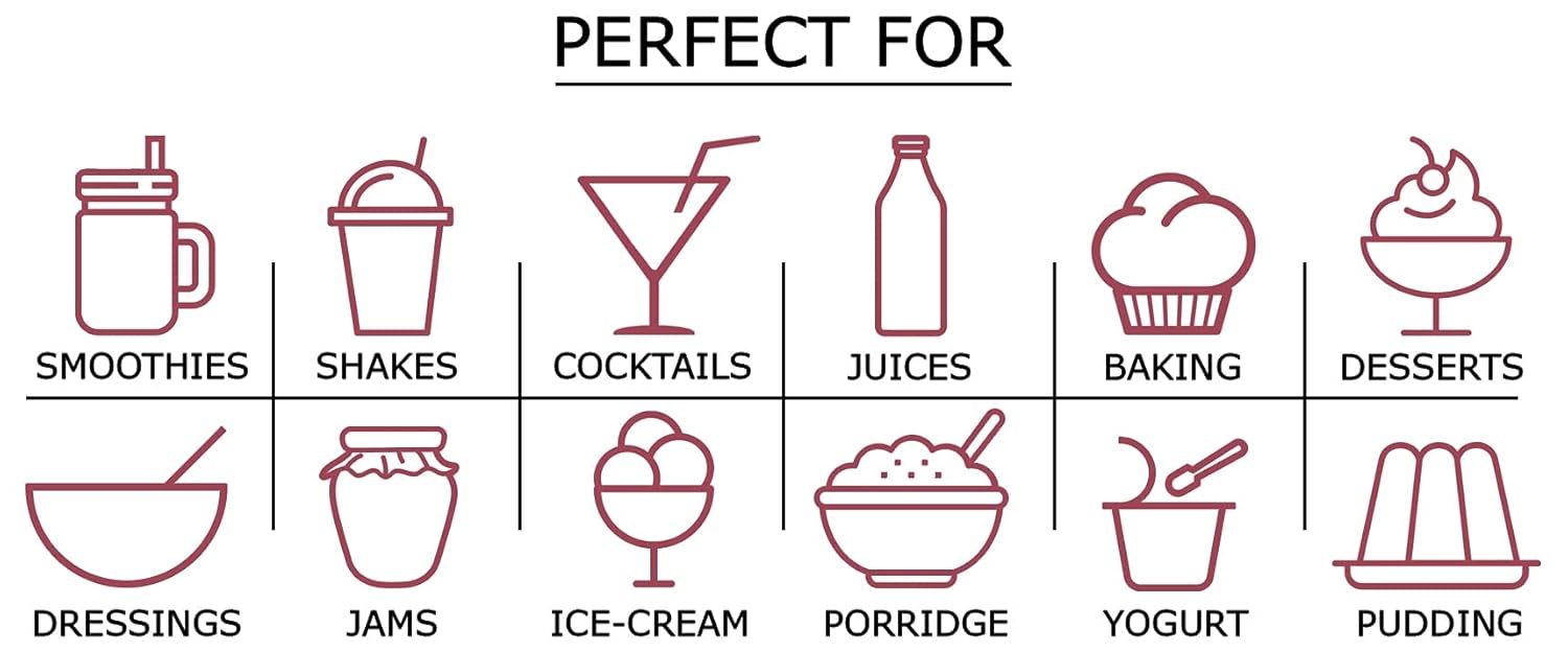 Food to Live Organic Blueberry Powder, 1 Pound - Non-GMO, Unsulfured, Raw, Vegan, Bulk, Great for Juices, Smoothies, and Instant Breakfast Drinks, Contains Maltodextrin, No Sulphites