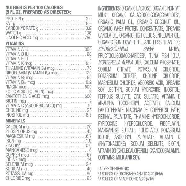 Happy Baby Organics Stage 1 A2 Infant Formula, 0 12 Months, Milk Based Organic Baby Formula Powder with A2 Milk, Probiotics & Prebiotics for Immune & Digestive Support, 22.9 Ounce (Pack of 1)