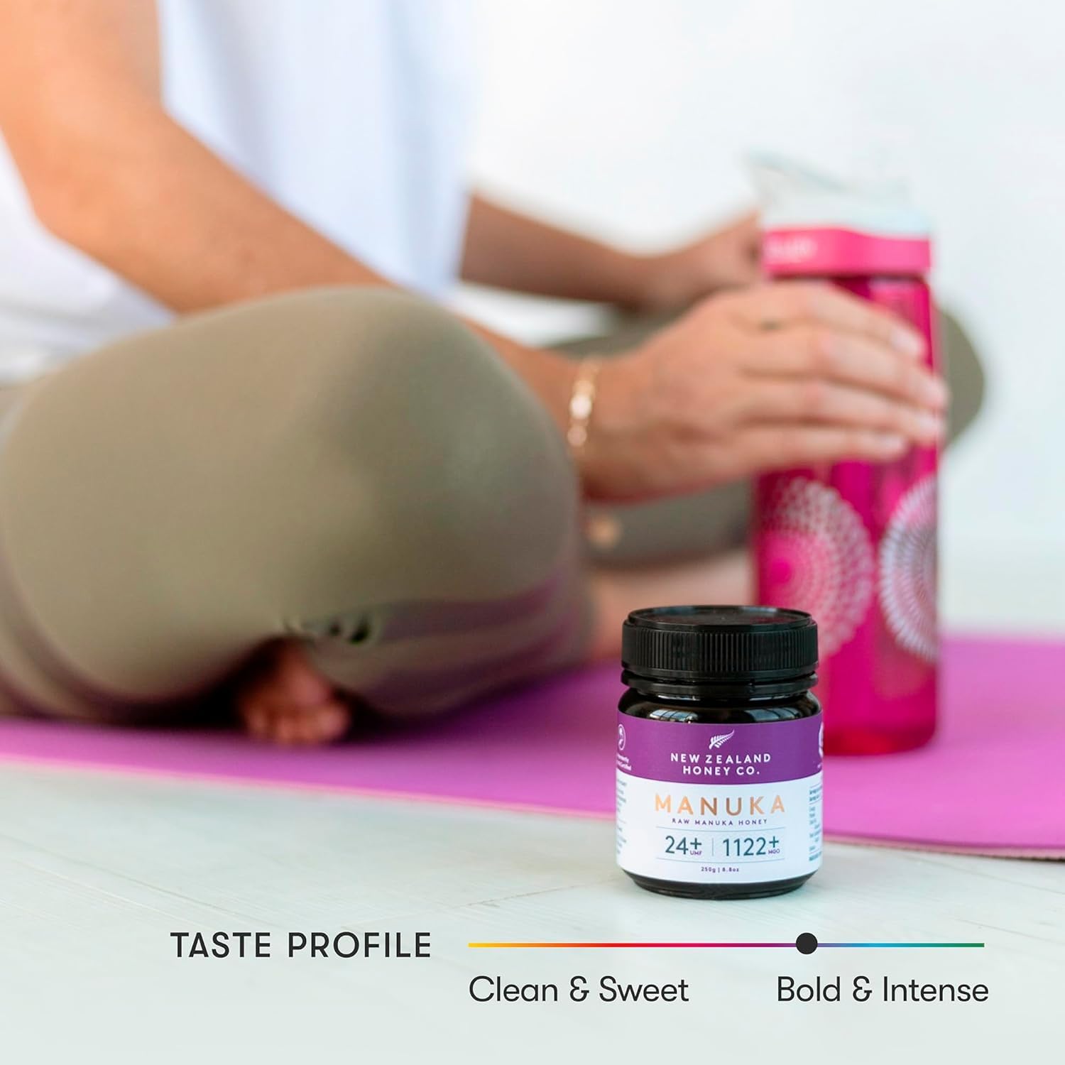 New Zealand Honey Co. Raw Manuka Honey UMF 24+ / MGO 1122+ | 4.4oz | 125g | Medical Grade Raw Honey