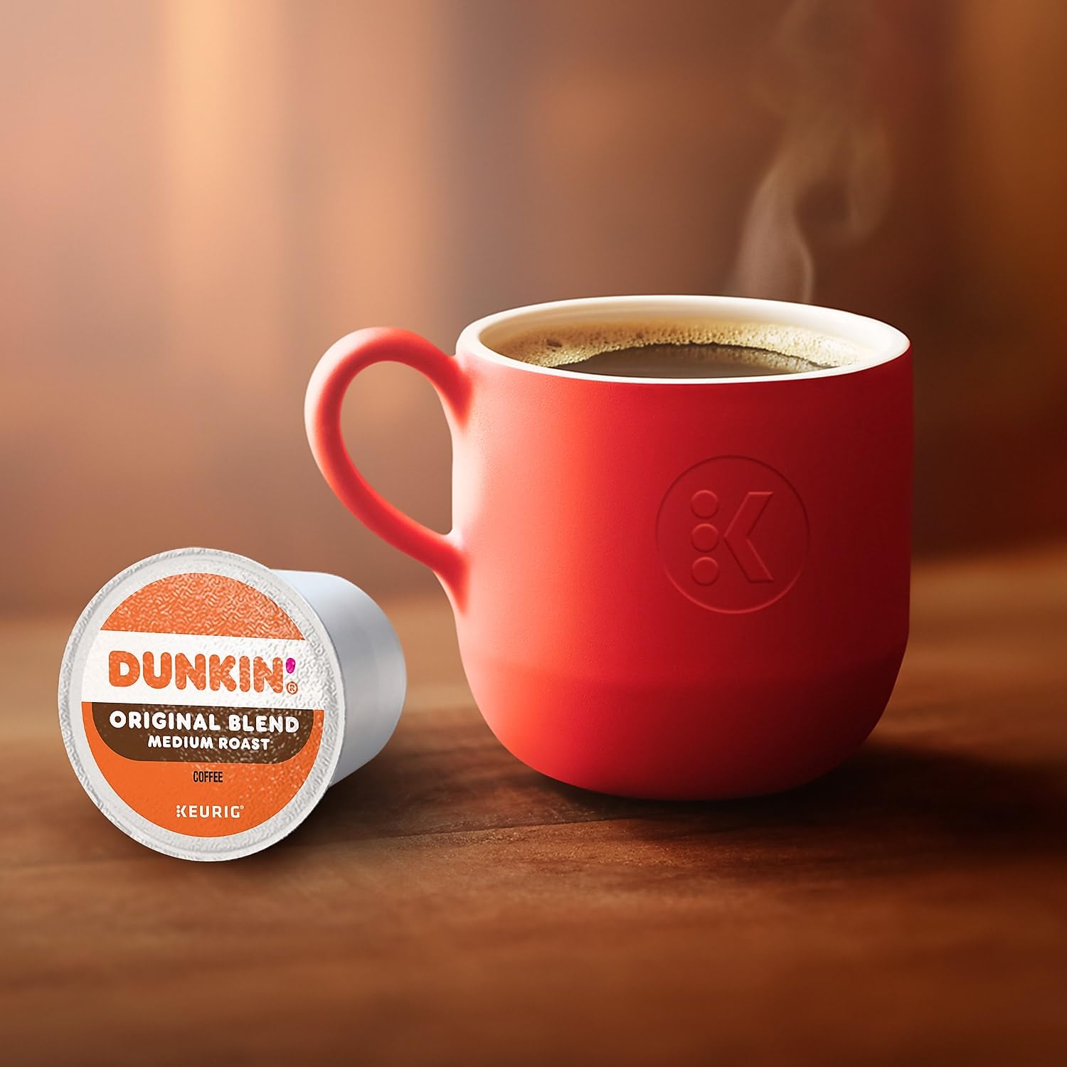 Dunkin' Original Blend Medium Roast Coffee, 60 Keurig K-Cup Pods