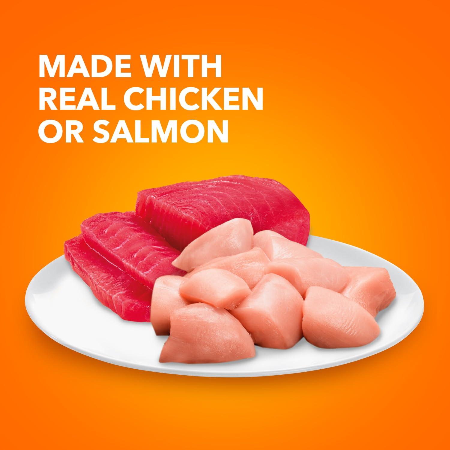 IAMS Perfect Portions Healthy Adult Wet Cat Food Pate, Chicken and Tuna Recipe Variety Pack, Easy Peel Twin-Pack Trays (12 Count, 24 Servings) (Pack of 2)