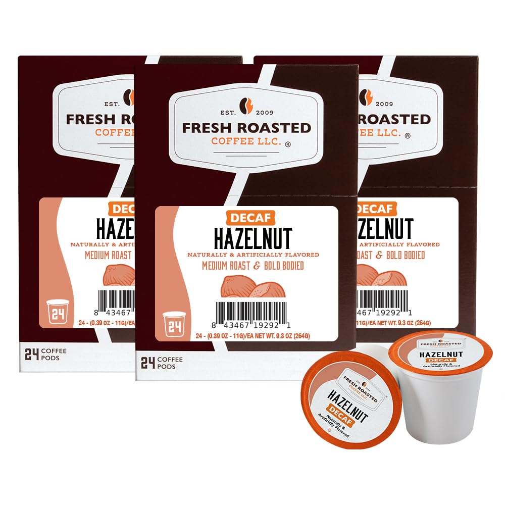 Fresh Roasted Coffee, Italian Roast, Dark, 96 Pods for K Cup Brewers