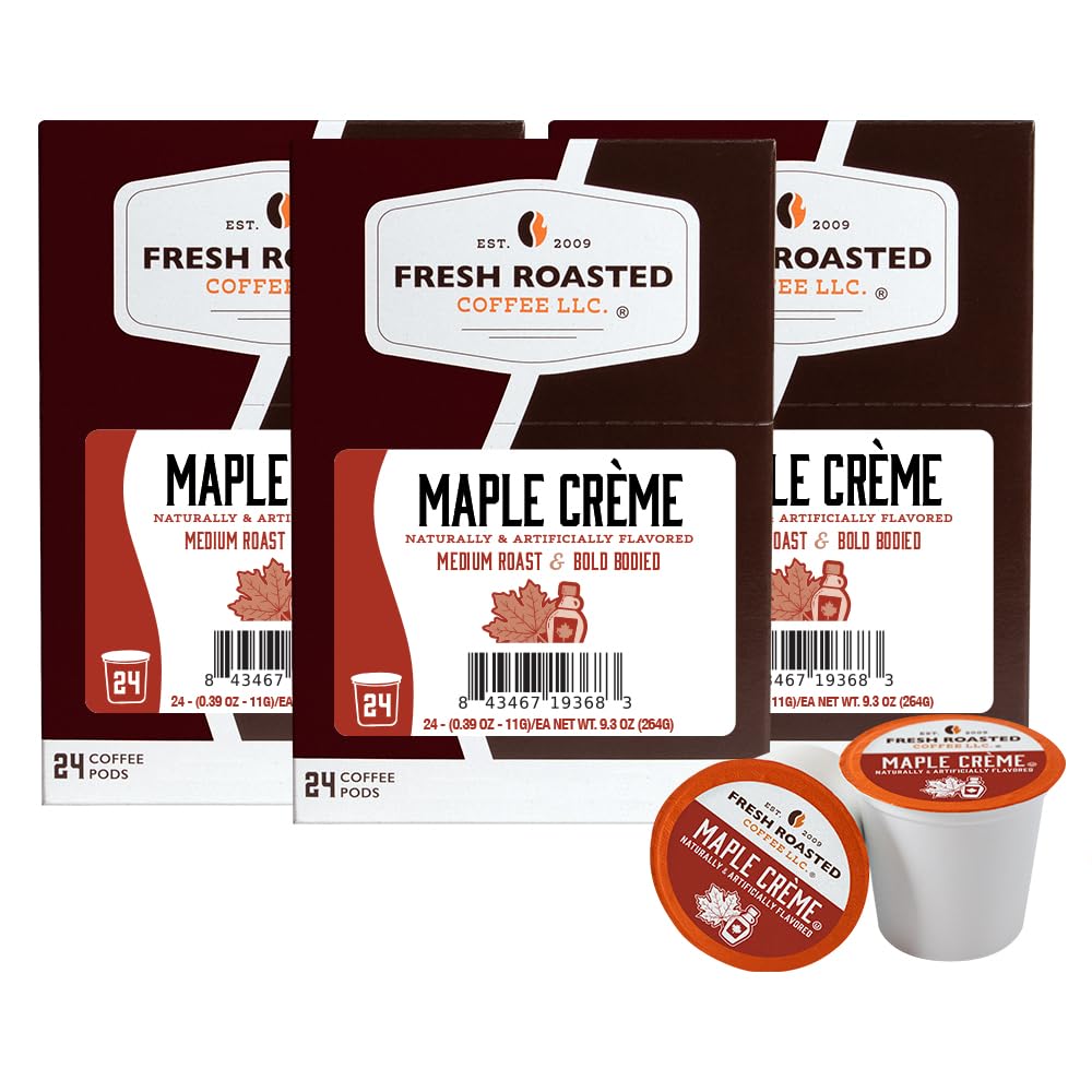 Fresh Roasted Coffee, Italian Roast, Dark, 96 Pods for K Cup Brewers