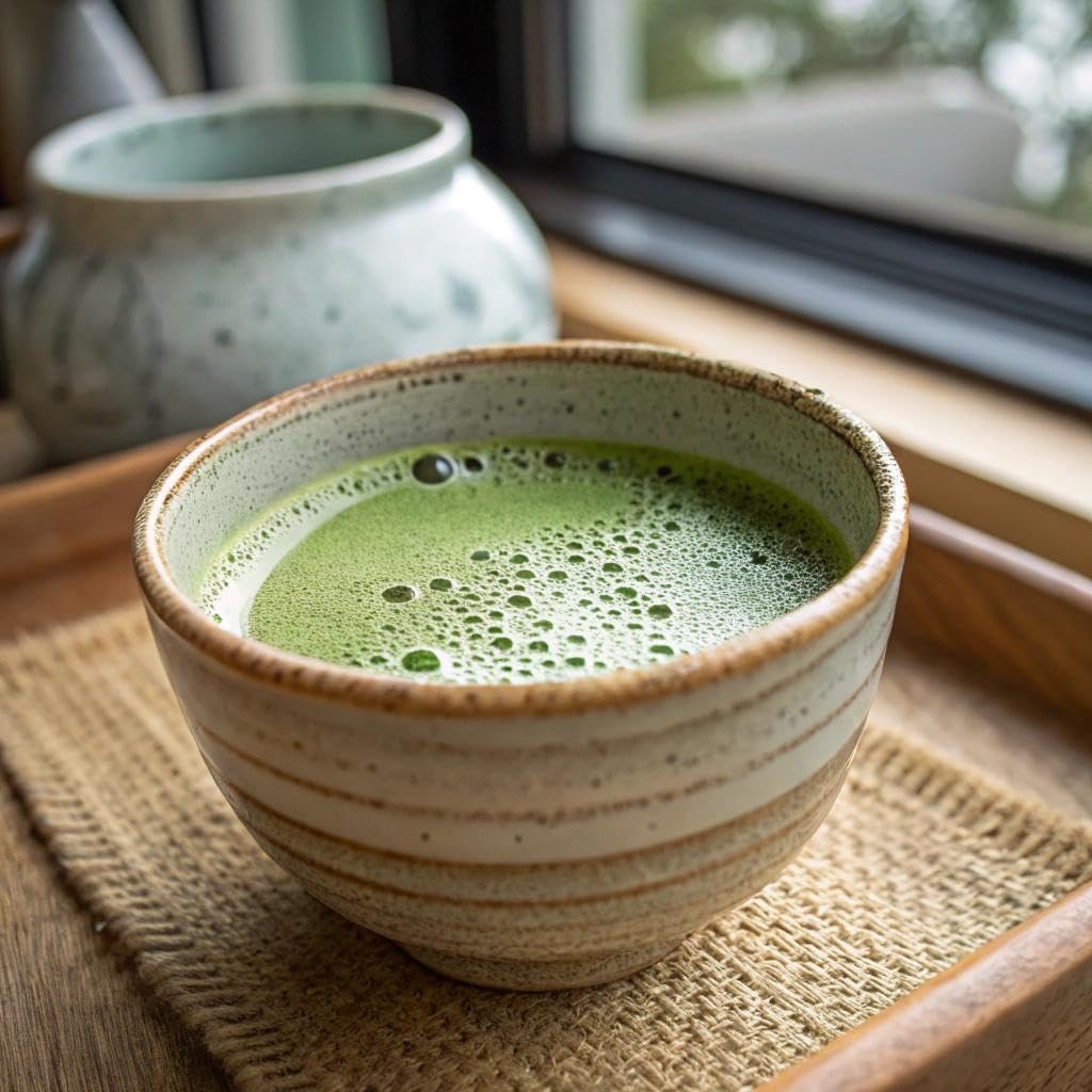 Encha Ceremonial Grade Matcha Powder - Organic First Harvest Japanese Matcha Green Tea, Matcha Tea From Uji, Japan (60g/2.12oz)