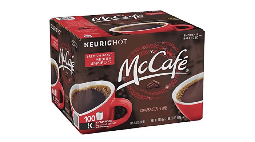 McCafe Premium Roast Coffee, Keurig Single Serve K-Cup Pods, Medium Roast, 96 Count