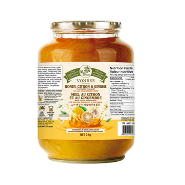 VONBEE HONEY CITRON & GINGER TEA 4.4 Lb