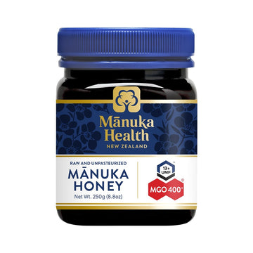 Manuka Health UMF 13+/MGO 400+ Manuka Honey (250g/8.8oz), Superfood, Authentic Raw Honey from New Zealand