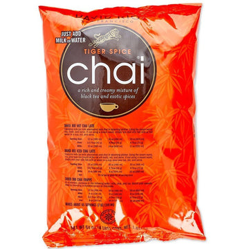 David Rio Food Service Bag Tiger Spice Chai, 1 Pack (1 x 1.8 kg)