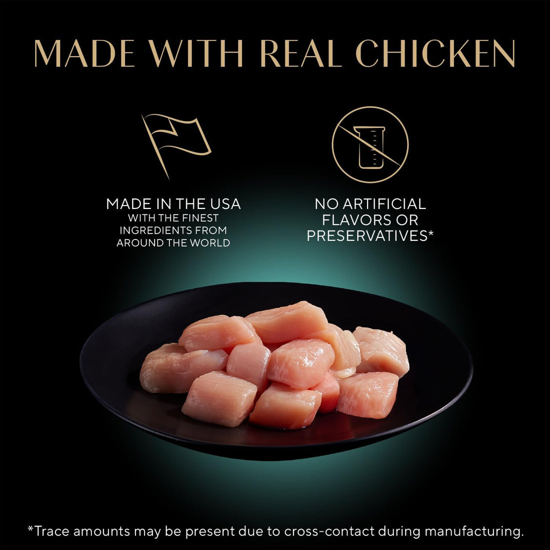 Sheba Perfect Portions Wet Cat Food Cuts in Gravy, Roasted Chicken Entree, 2.6 oz. Twin-Pack Trays (24 Count, 48 Servings)