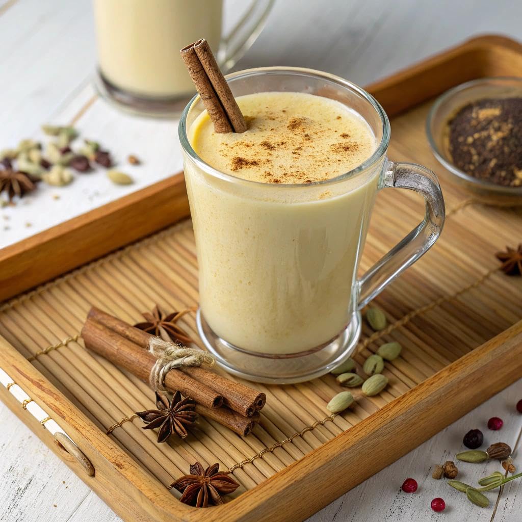 Clevr Organic Matcha Green Tea Latte, Instant Ceremonial Grade, Superfood Powder Blend with Oat Milk, Lions Mane, Reishi Mushroom, Coconut Cream, Ashwagandha, Serve Hot or Iced, (14 Lattes)