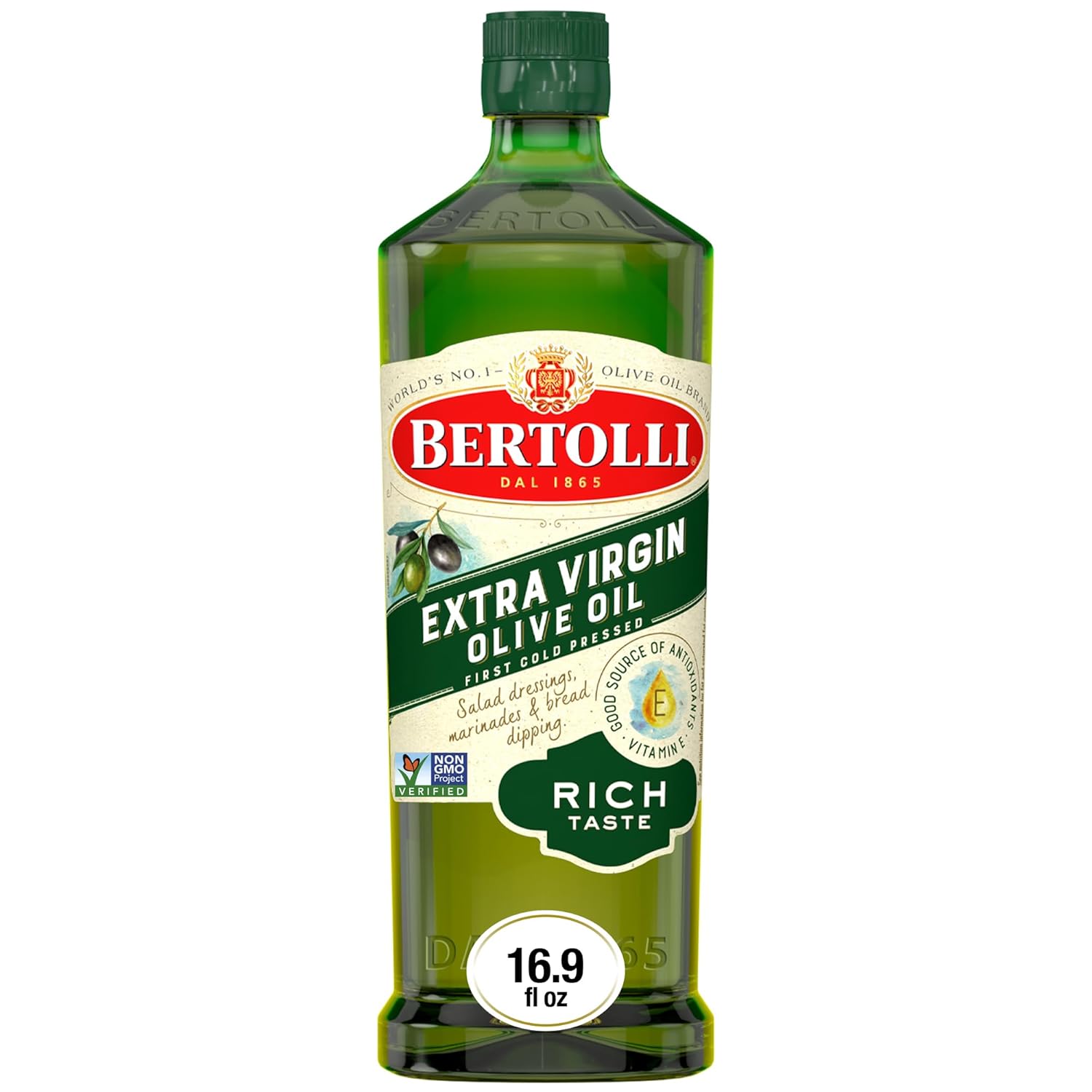 BERTOLLI RICH EXTRA VIRGIN OLIVE OIL 101 OZ (3L)