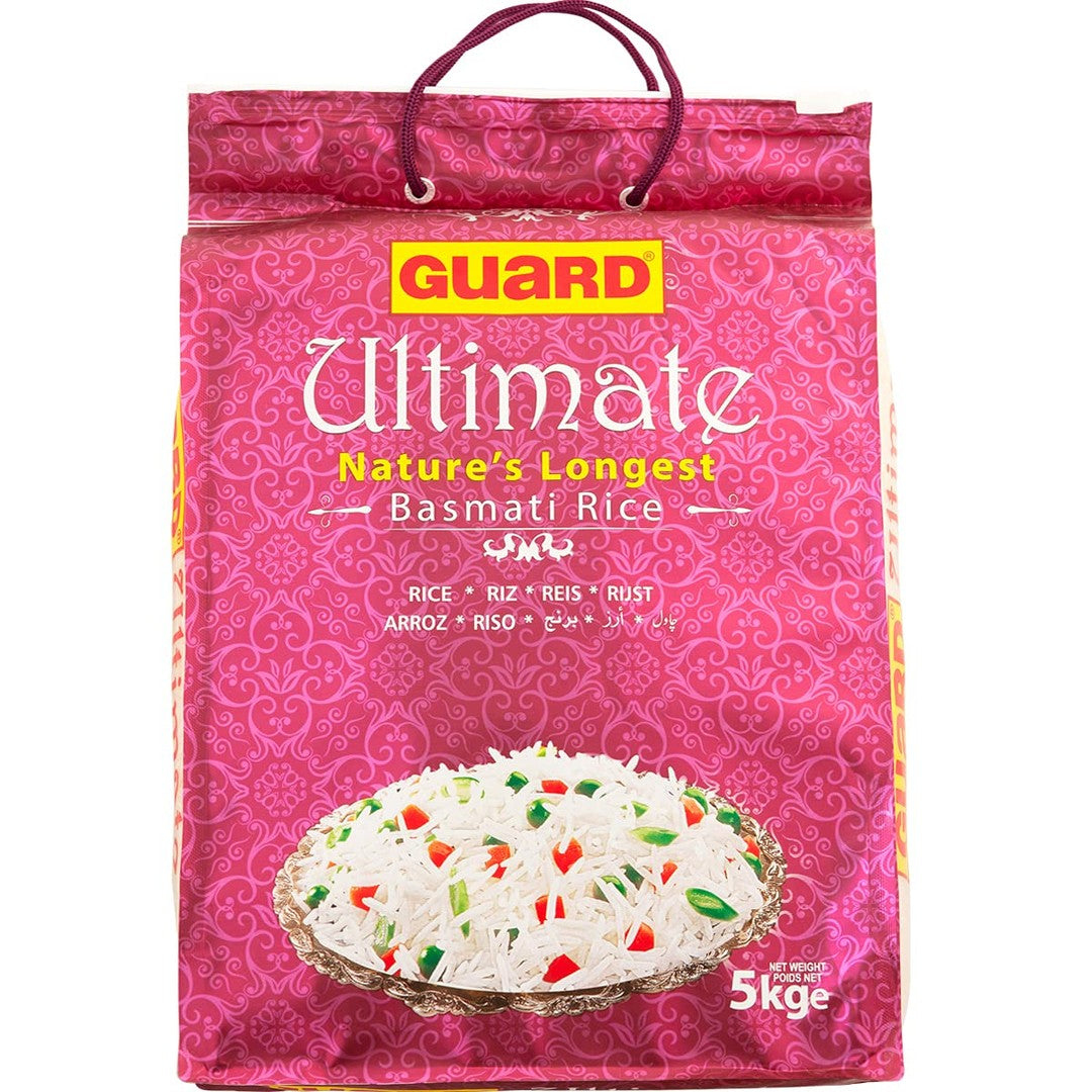 Guard Ultimate Nature's longest Basmati Rice 10lb