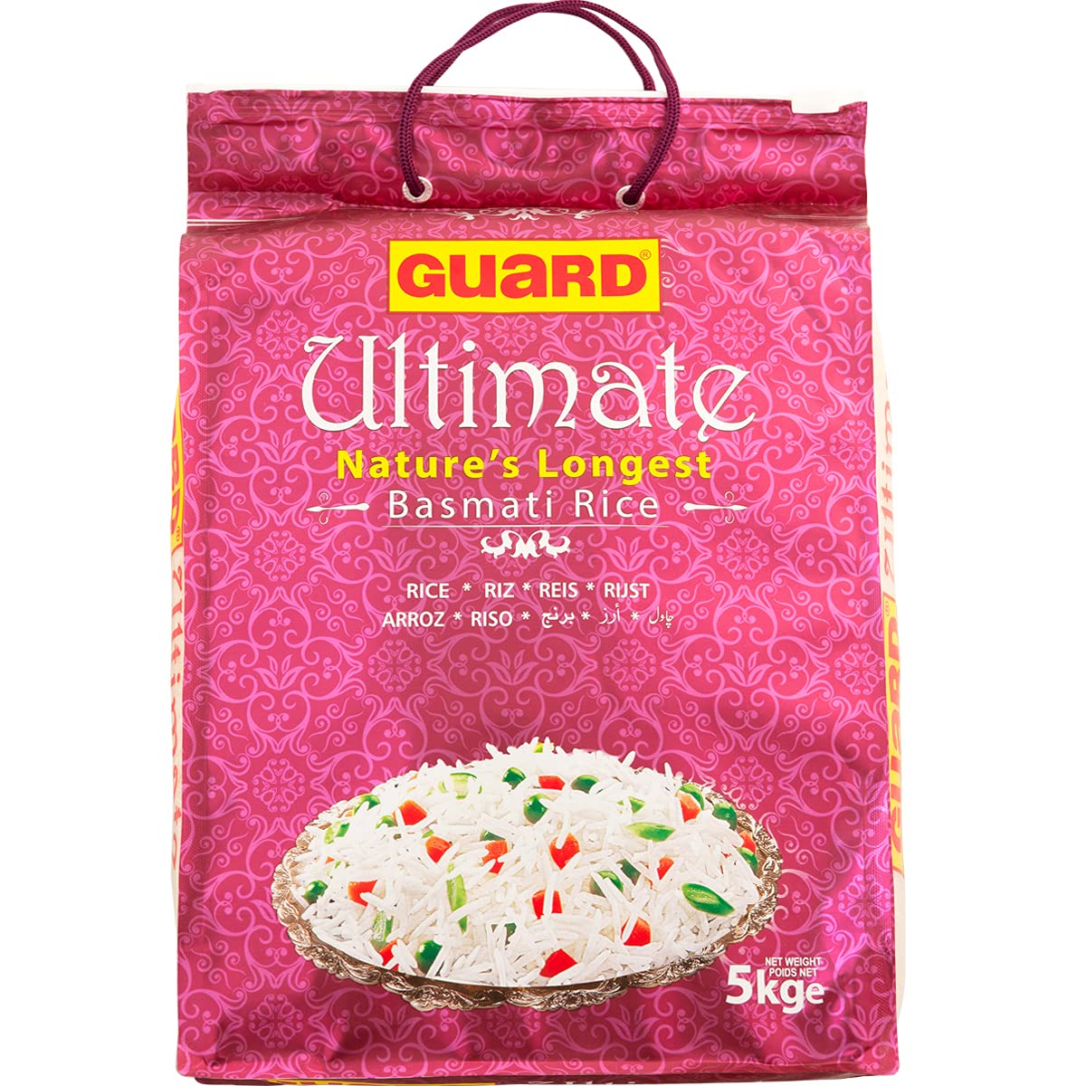 Guard Ultimate Nature's longest Basmati Rice 10lb