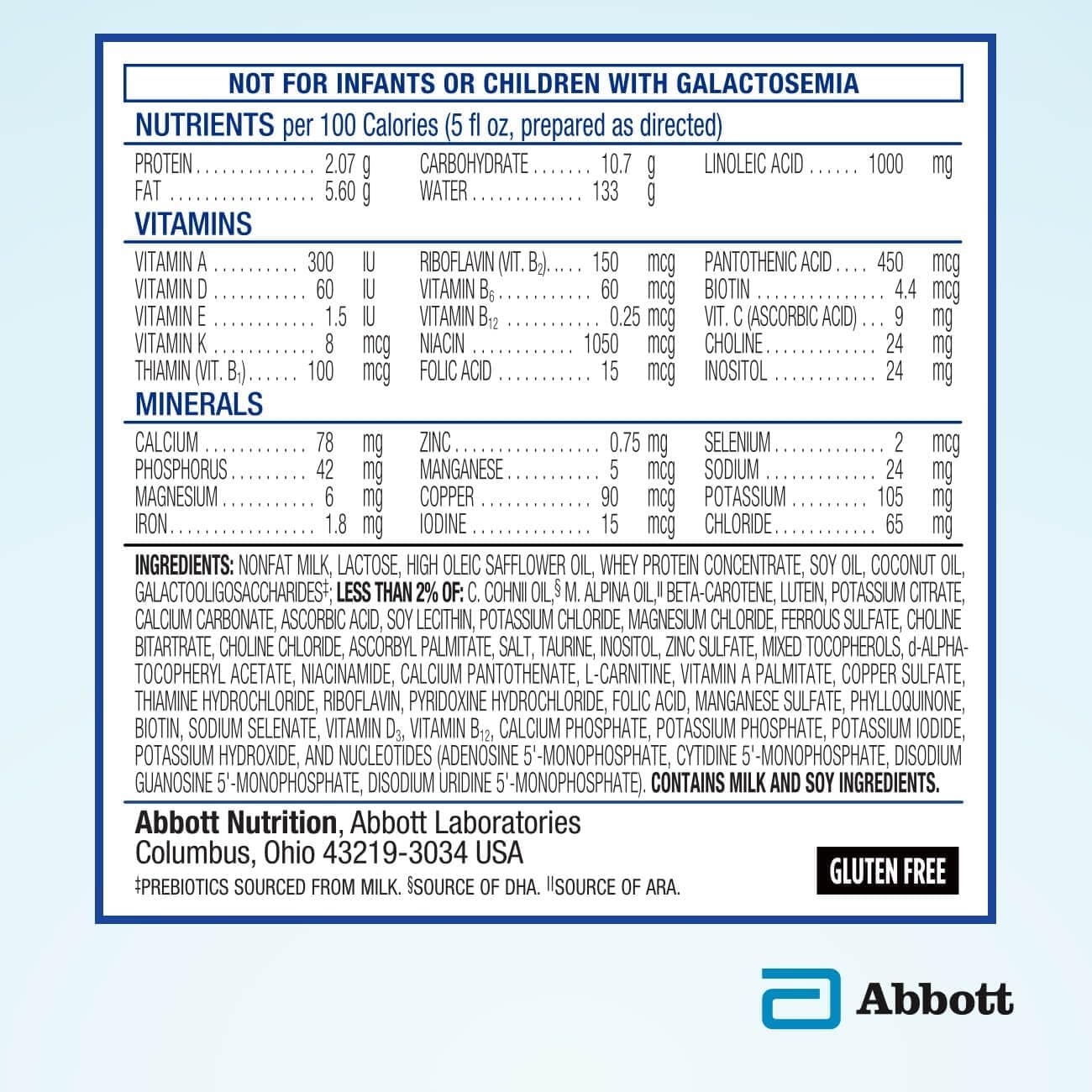 Similac Advance Infant Formula With Iron, Baby Formula Powder, 30.8-oz Value Can