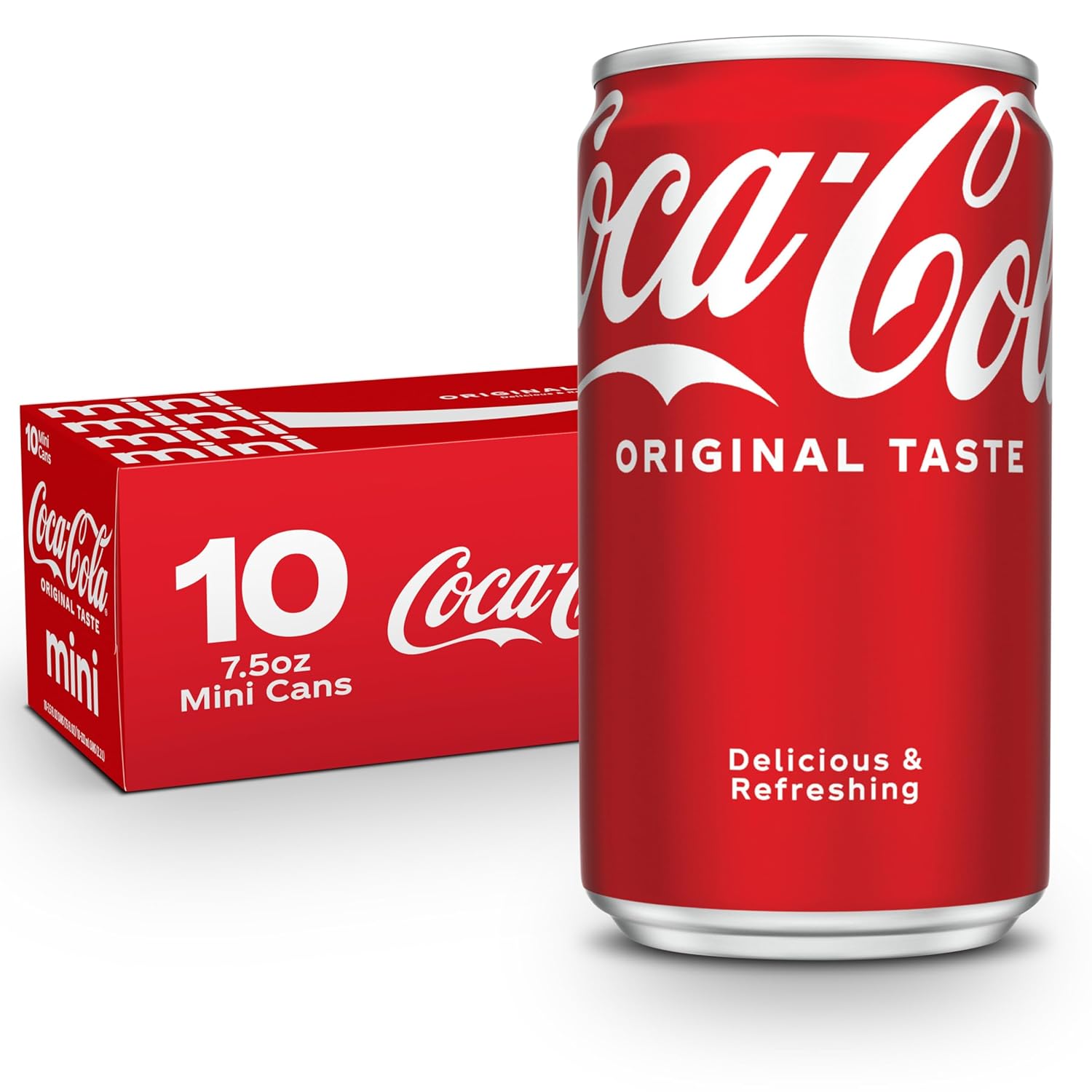 Coca-Cola Fridge Pack Soda Soft Drink, 12 fl oz Cans, 12 Pack - Classic Cola Soda Cans
