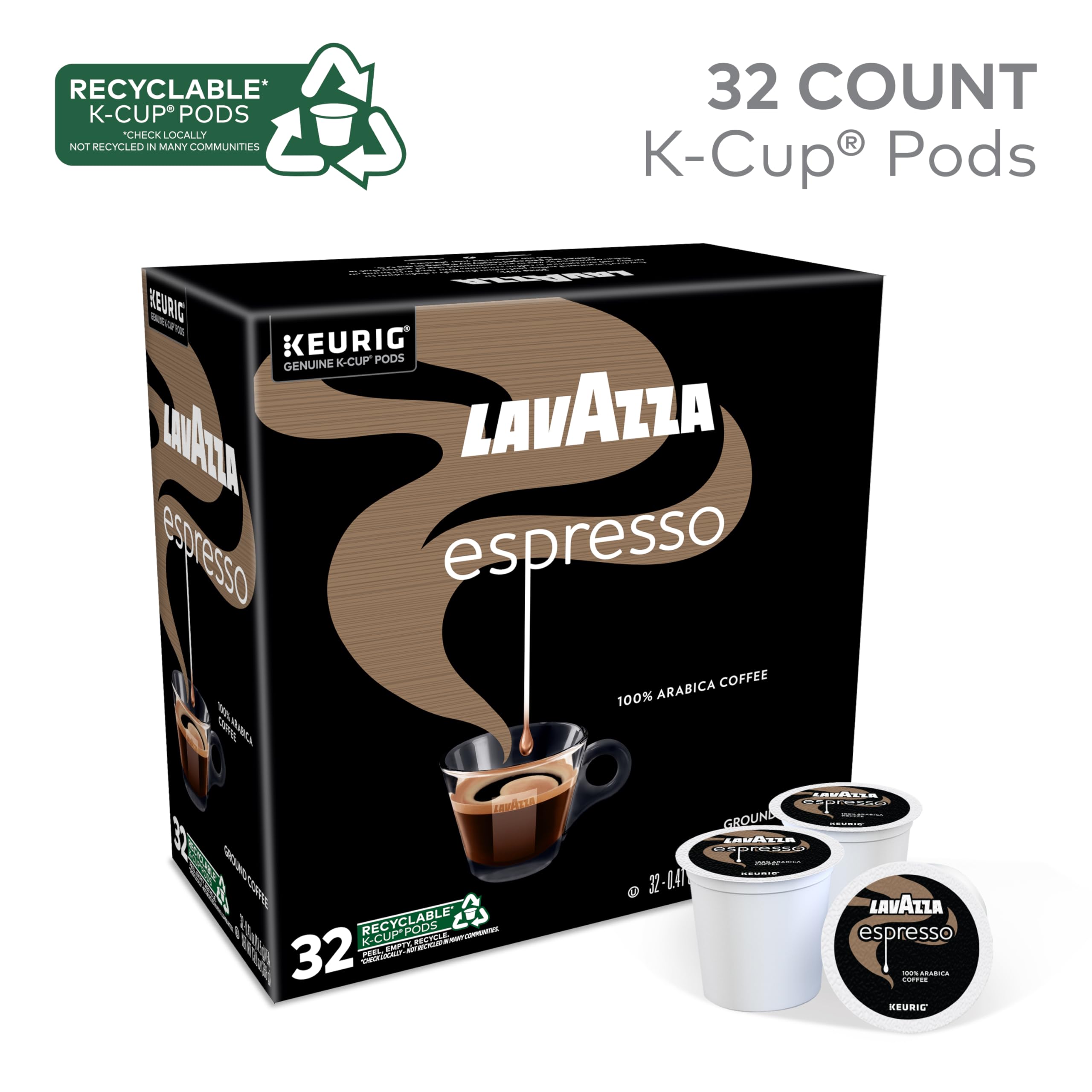 Lavazza Super Crema Whole Bean Coffee, Medium Espresso Roast, Arabica and Robusta Blend, 2.2 lb Bag, Package May Vary (Pack of 1)