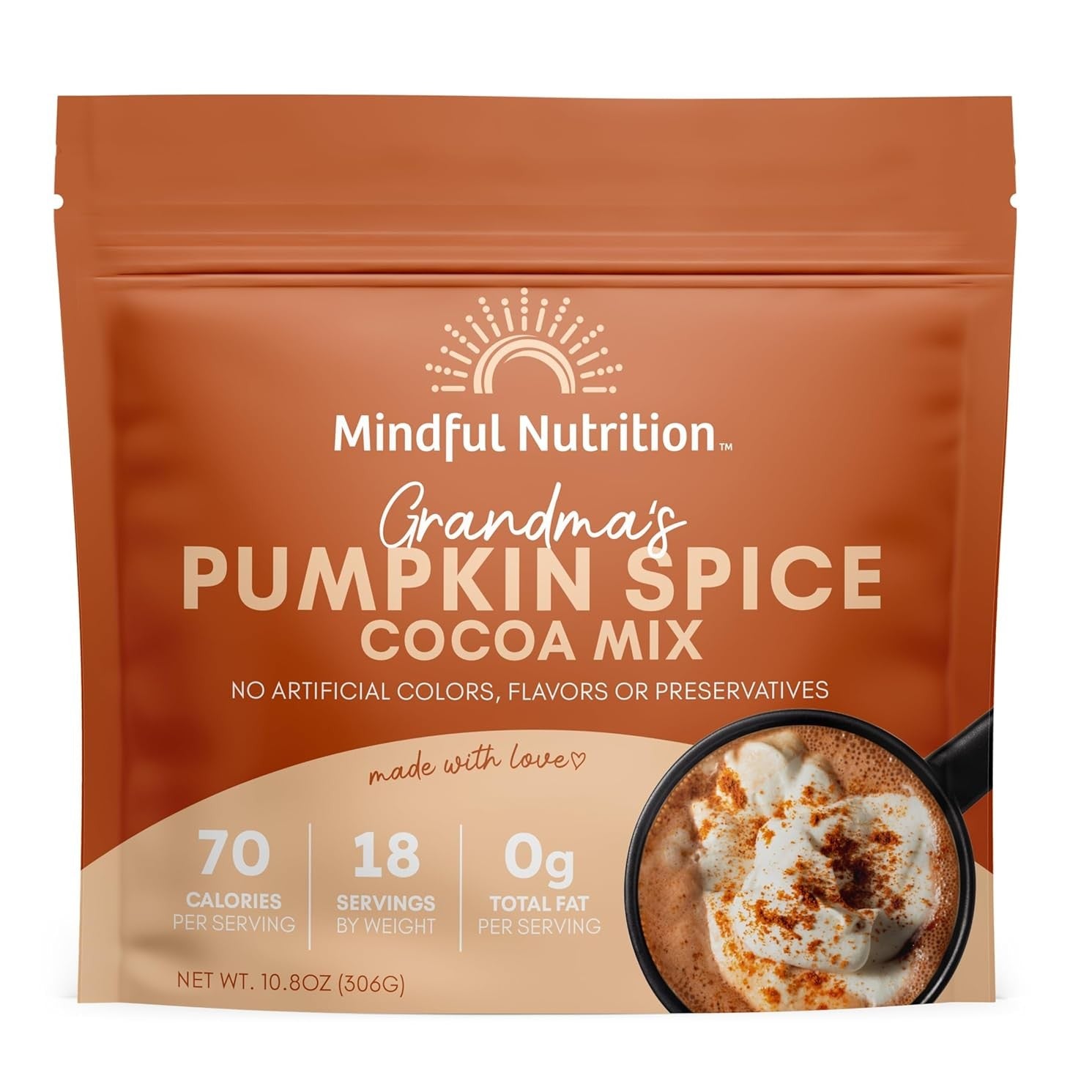 Mindful Nutrition Grandmas Organic Hot Chocolate Mix (Original)