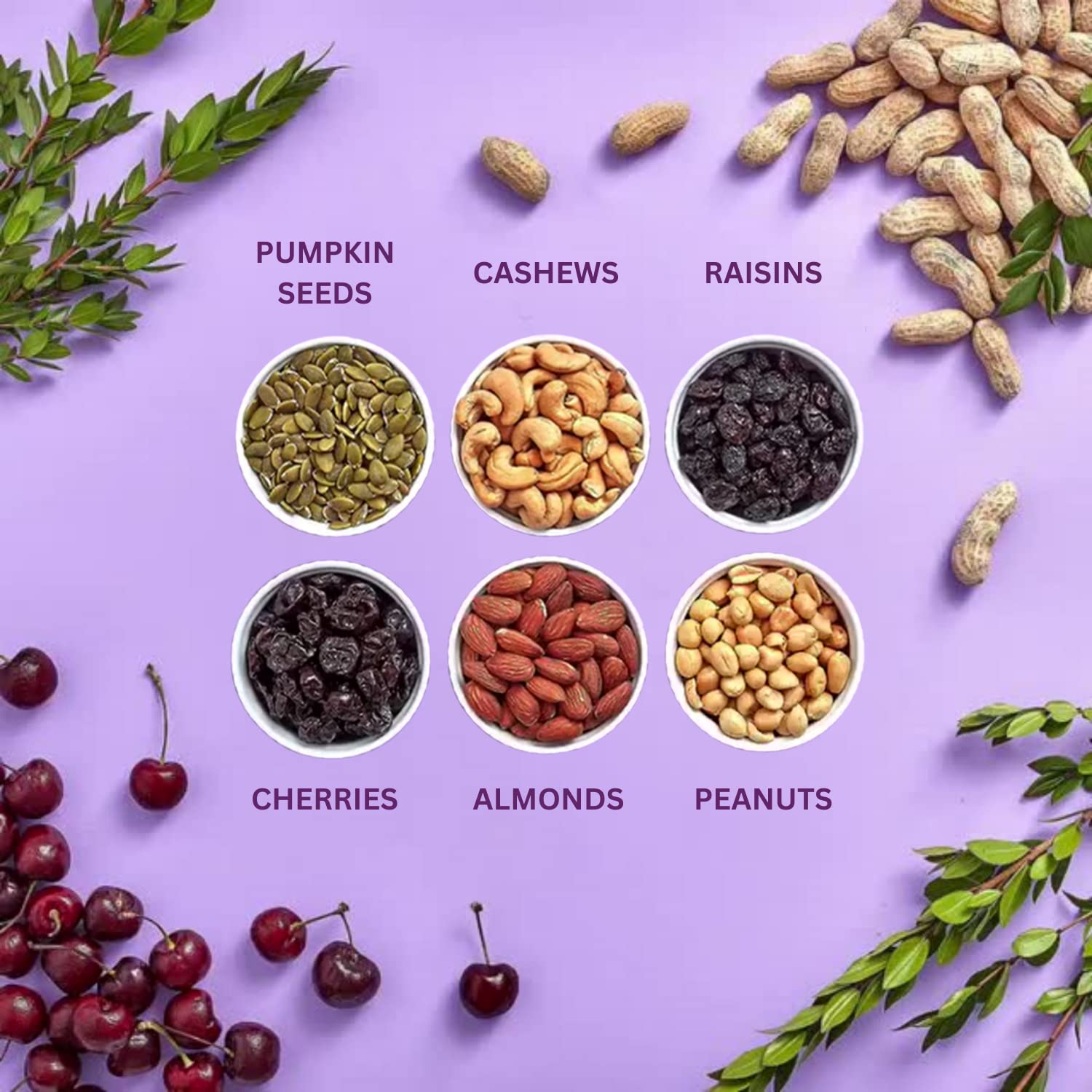 Power Up High Energy Trail Mix By Gourmet Nut, Walnuts, Banana Chips, Cashews, Coconut, Cranberries & Papaya Mix - Keto & Paleo Friendly Snacks - Non GMO Vegan Gluten Free Kosher, 8oz Bags, Pack of 4