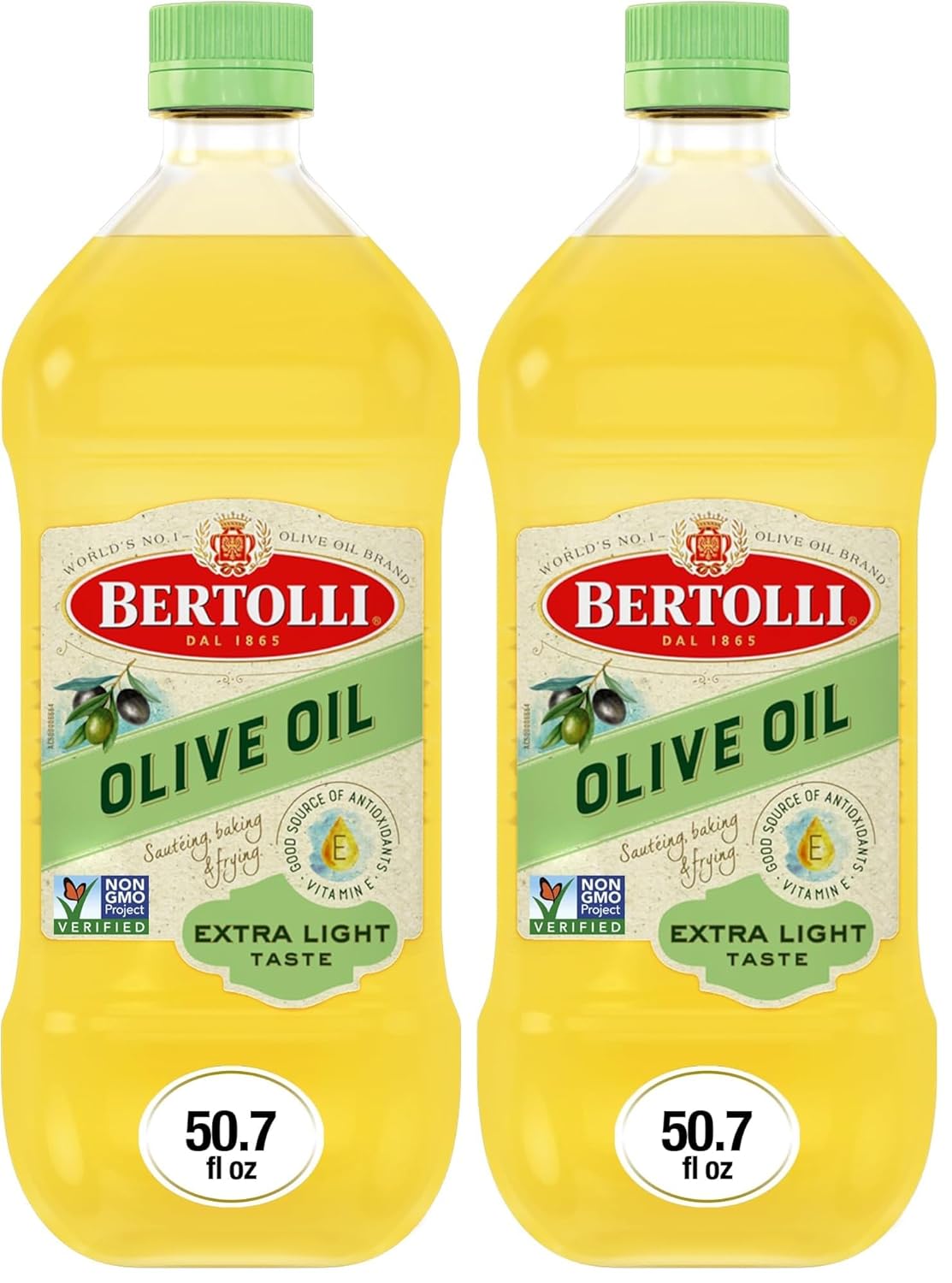 Bertolli Extra Light Tasting Olive Oil, 51-Ounce Bottle