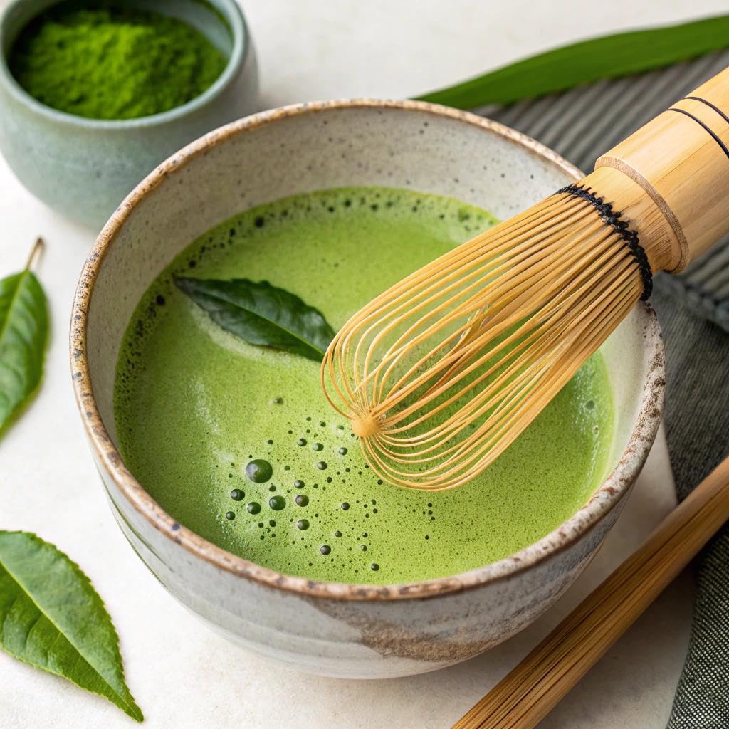 Encha Ceremonial Grade Matcha Powder - Organic First Harvest Japanese Matcha Green Tea, Matcha Tea From Uji, Japan (60g/2.12oz)