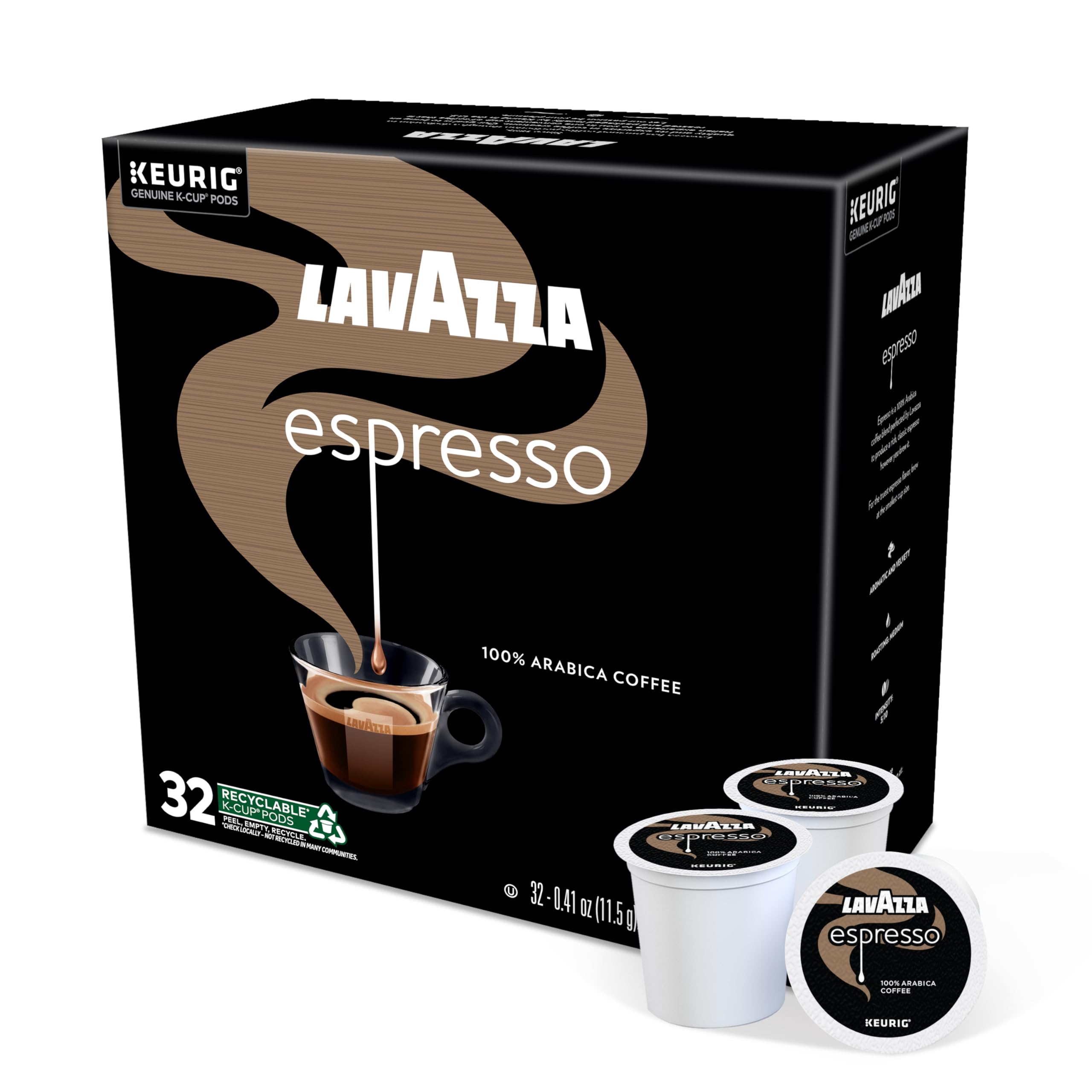 Lavazza Super Crema Whole Bean Coffee, Medium Espresso Roast, Arabica and Robusta Blend, 2.2 lb Bag, Package May Vary (Pack of 1)