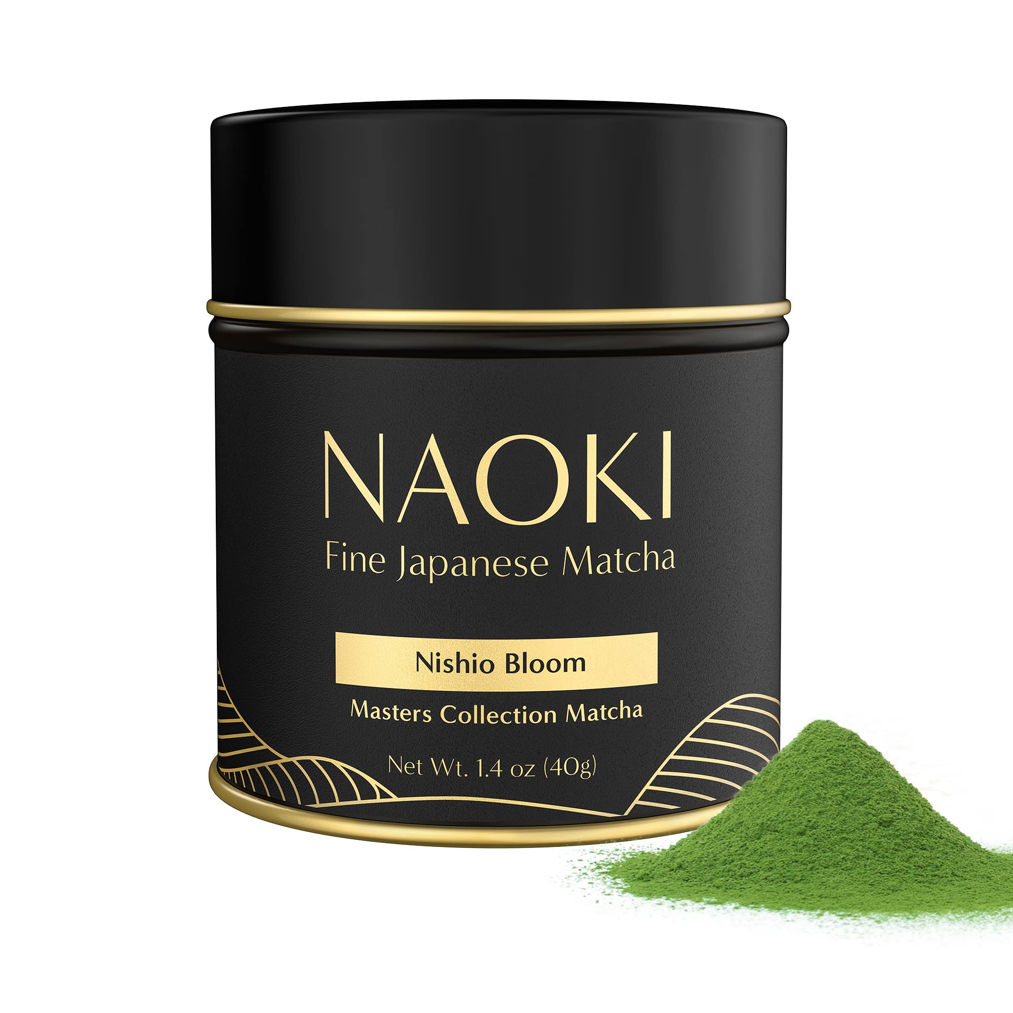 Naoki Matcha Superior Ceremonial Blend – Authentic Japanese First Harvest Ceremonial Grade Matcha Green Tea Powder from Uji, Kyoto (40g / 1.4oz)