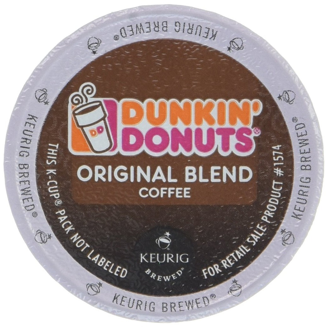 Dunkin' Original Blend Medium Roast Coffee, 60 Keurig K-Cup Pods